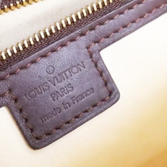 SOLD💋 LOUIS VUITTON Mini Josephine Denim PM Monogram Tote Mini Lin Cherry Satche - Picture 7 of 16